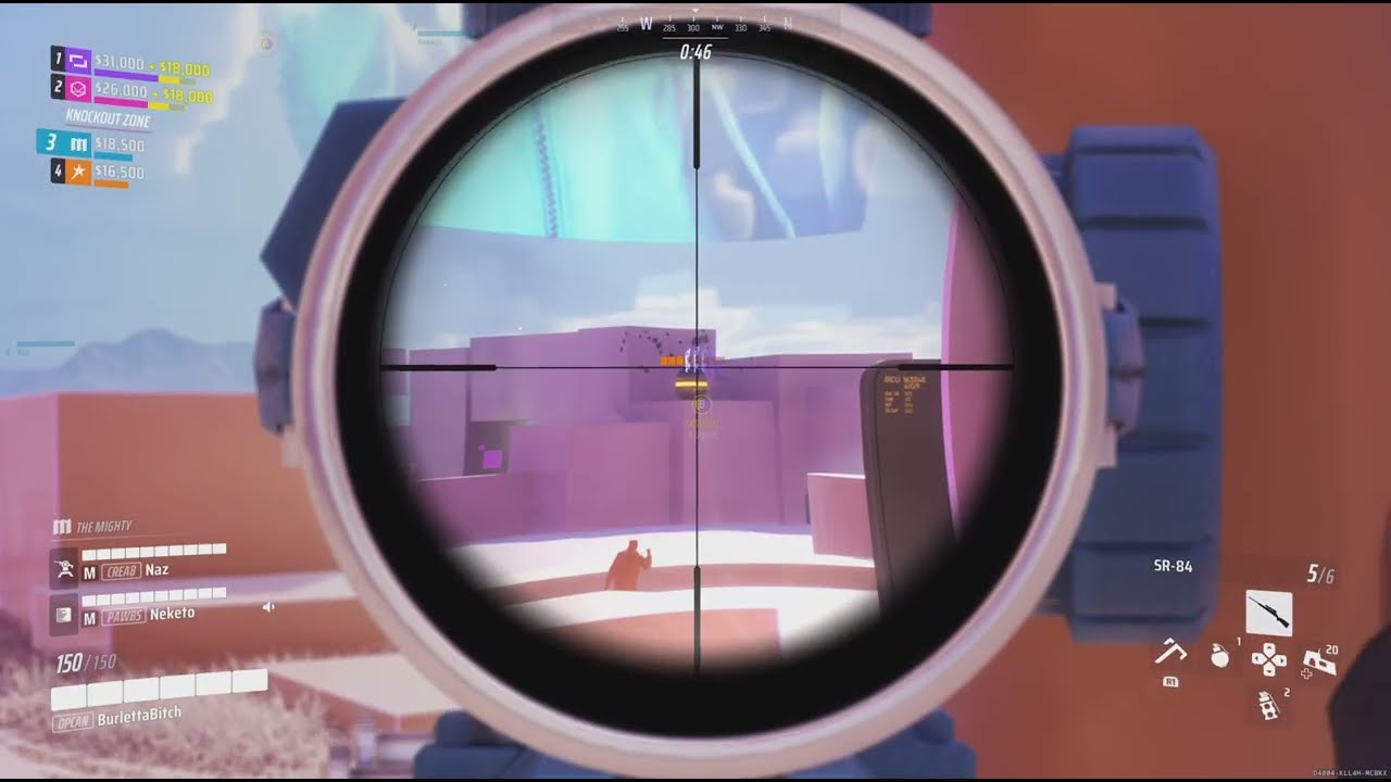 Every time I hit my shots with sniper