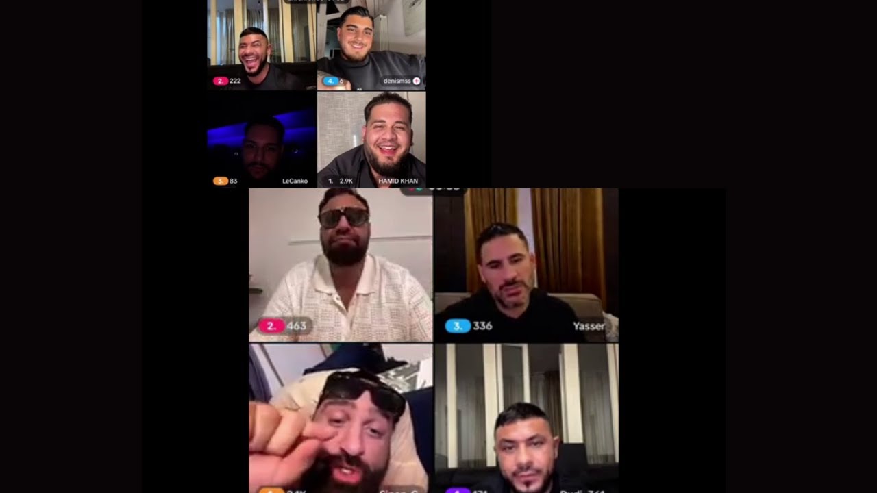Tik Tok Cringe Dudi361 Yasser Lecanko Kürt Ibo Sinan G Reden über Gott und die Welt