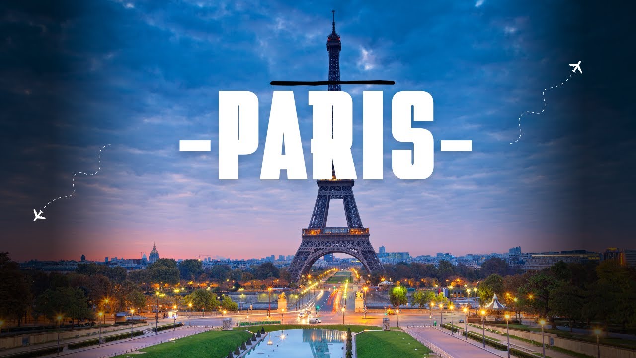 Paris 4K | 1 Hour Relaxing Cinematic Film - Sleep, Study, Meditation Music
