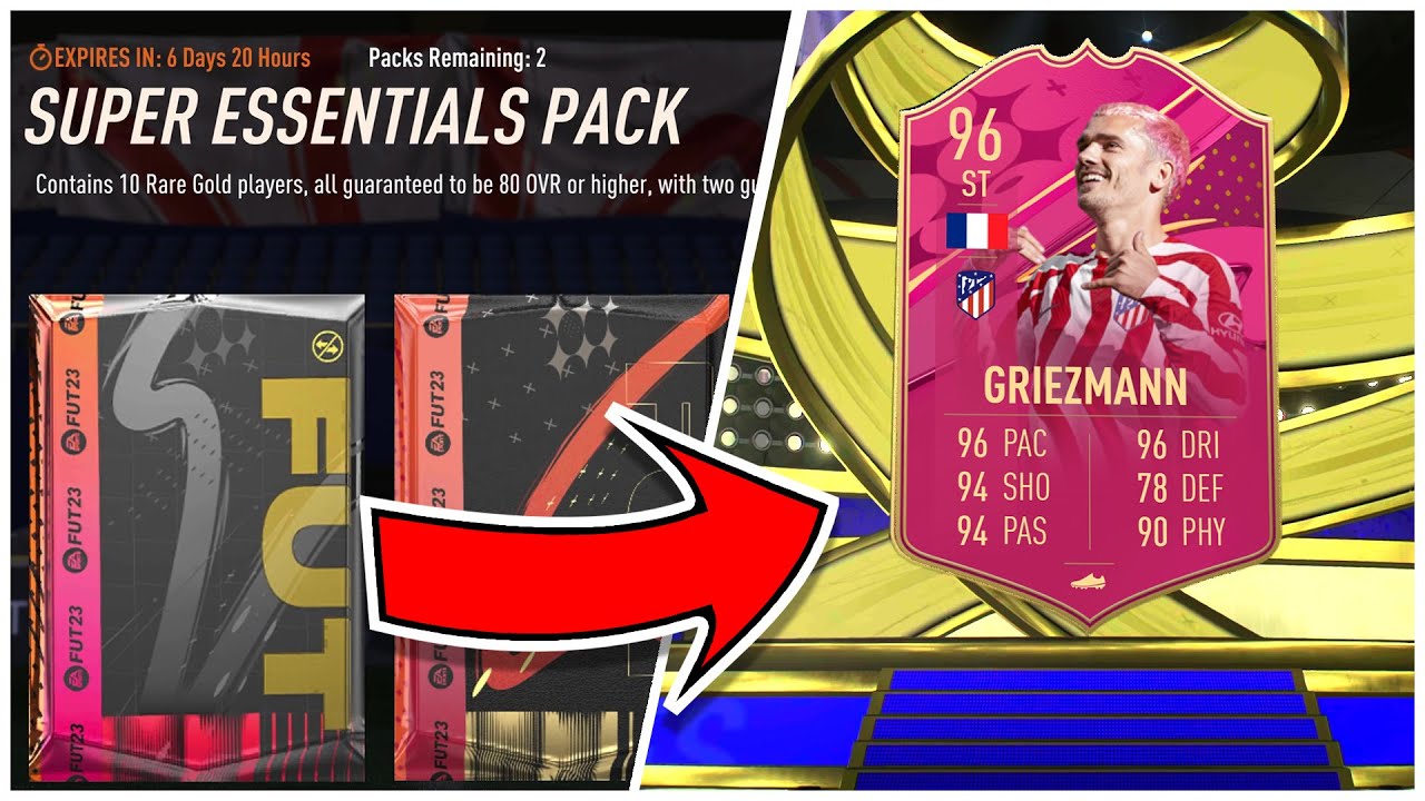 FIFA 23 I Opened 2 Super Essentials Packs During FUTTIES Team 2