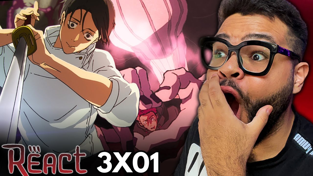 YUTA VS ITADORI FOI INSANO DEMAIS! JUJUTSU KAISEN Episódio 1 Temporada 3 REACT