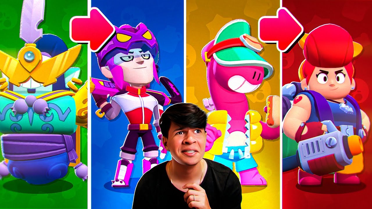 a CADA VIT&Oacute;RIA meu brawler PIORA!