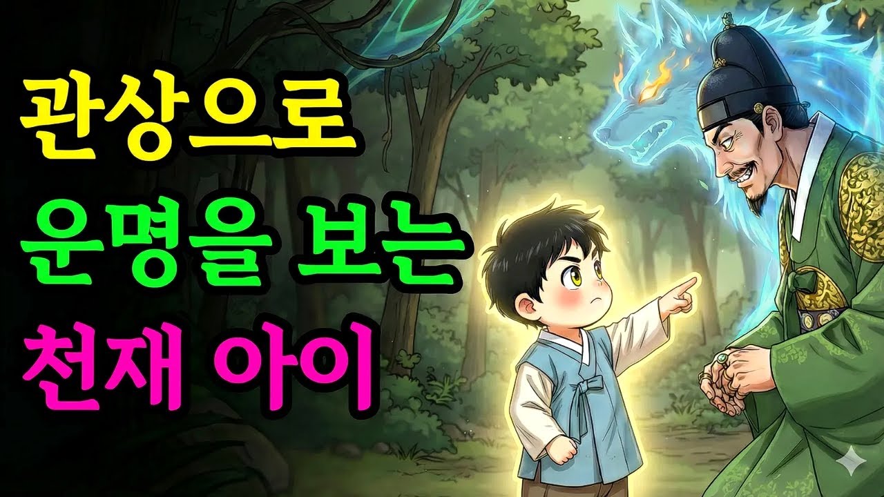 관상 보는 천재 아이를 주워 키운 호랑이, 그 아이의 정체는? | 야담 옛날이야기 오디오북 수면동화 전설 민담 사연