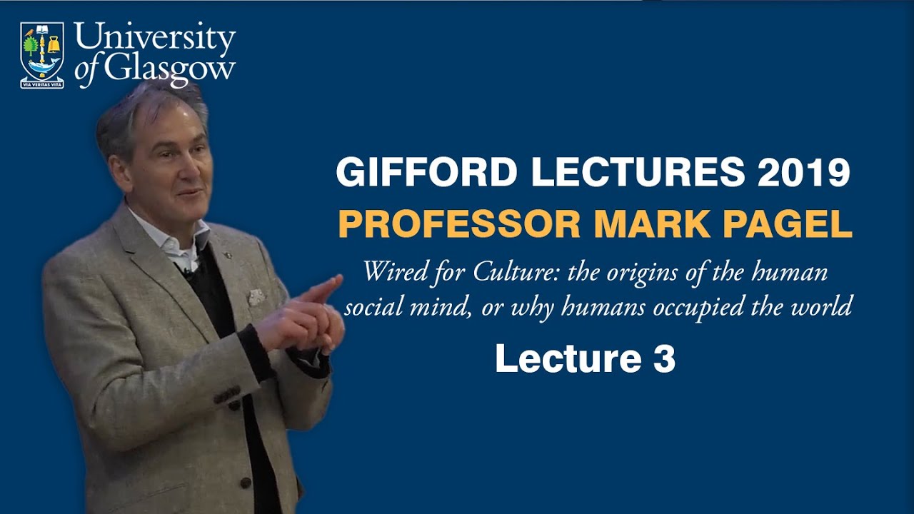 Human Tribalism: A Curse of Our Evolutionary Past? | Gifford Lectures 2019 | Prof Mark Pagel | Pt 3