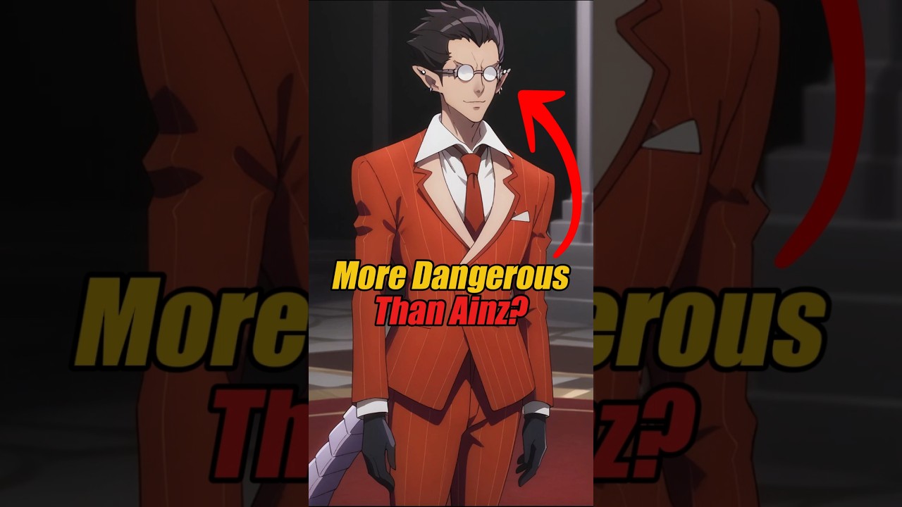 Did You Know Why Demiurge is More Dangerous than Ainz in Overlord? #overlord