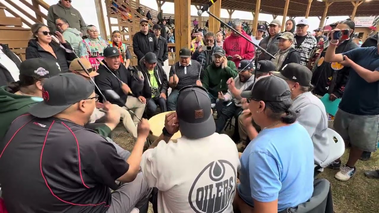 Kahkewistahaw powwow 2025. Iron Swing. Crow hops.