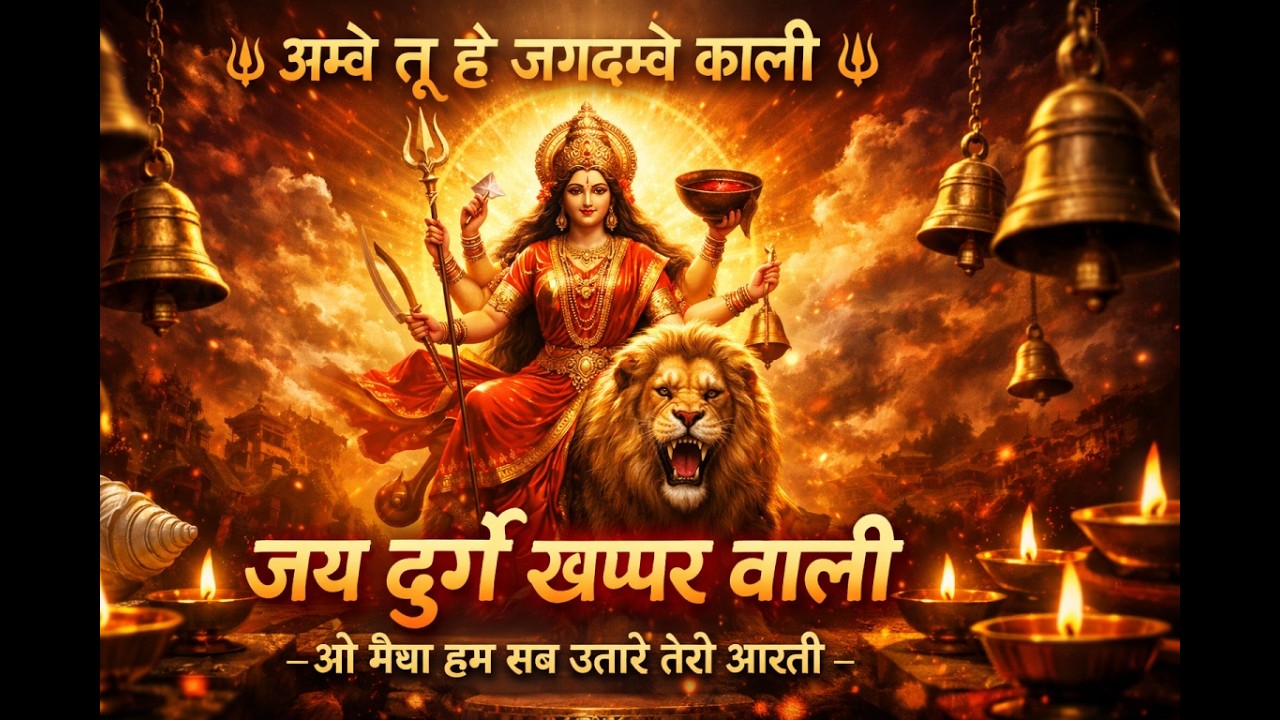 Ambe Tu Hai Jagdambe Kali | Jai Durge Khappar Wali Aarti | Powerful Durga Bhajan | Navratri Special