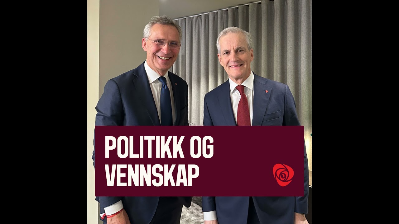 Politikk og vennskap | Jonas Gahr Støre, Jens Stoltenberg