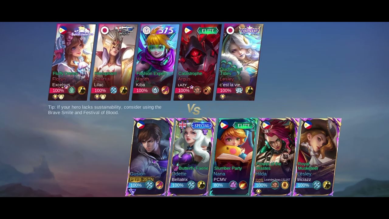 Gusion gameplay