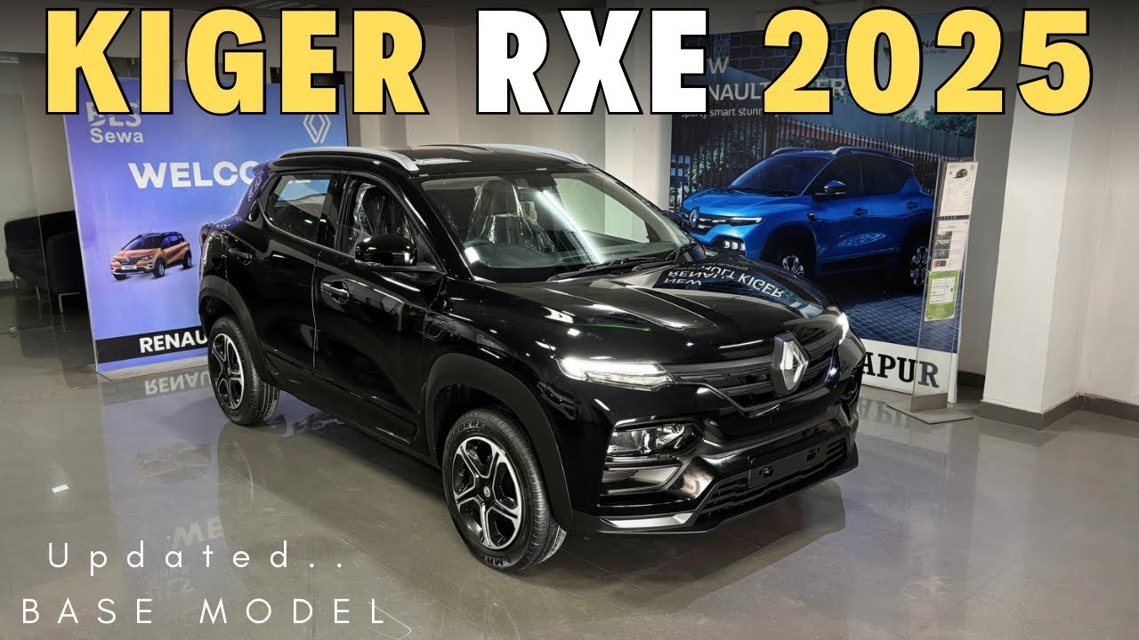 Renault Kiger 2025 Base Model RXE Review 🔥 Best SUV Under ₹6 Lakh?