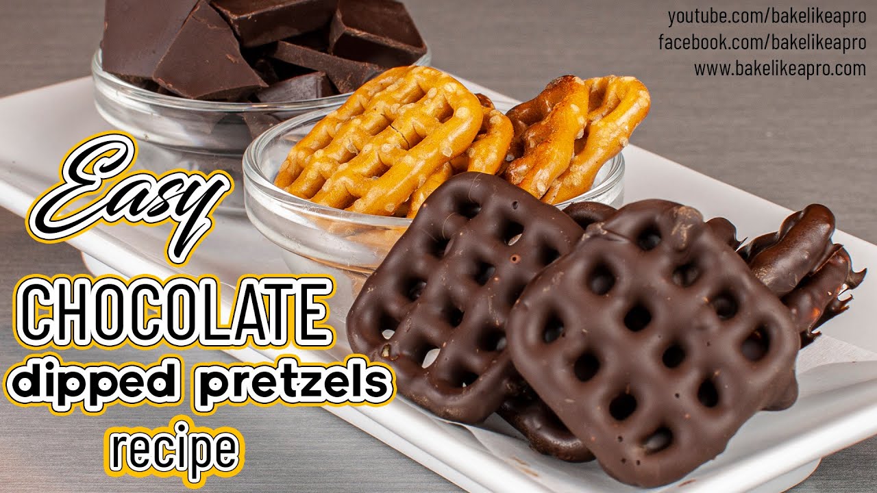 Easy Chocolate Covered Pretzels Recipe