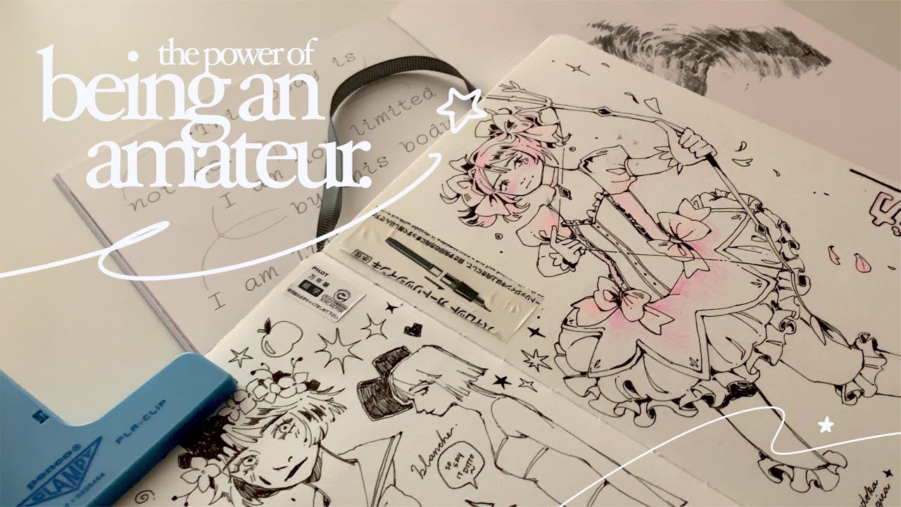 ✦ fountain pen sketching & discussing the power of being an amateur ✦