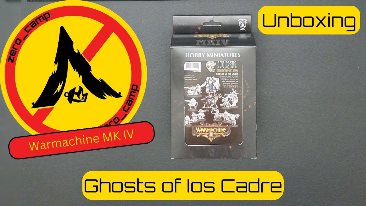 Dusk Ghosts of Ios Cadre Unboxing!!