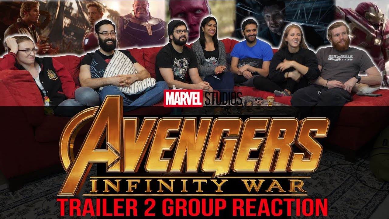 The Avengers: Infinity War Trailer 2 Group Reaction