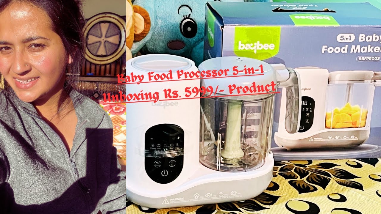 baybee 5-in-1 Baby Food Maker Review Complete Unboxing & Features Explained | Best Food processor ?