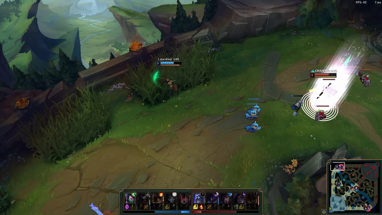 When you follow Shen ult with Akali E