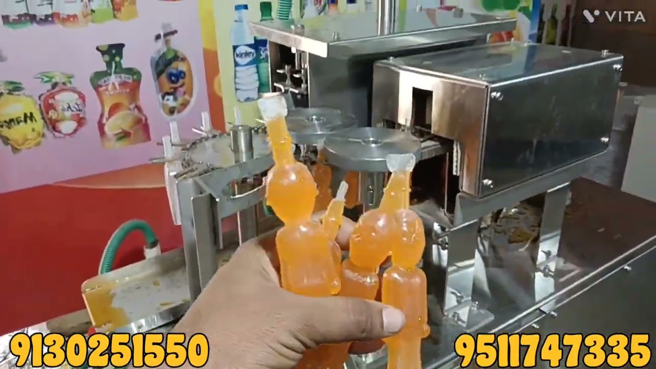 Automatic high speed jelly tube filling and sealing machine, jelly business,high demand product.