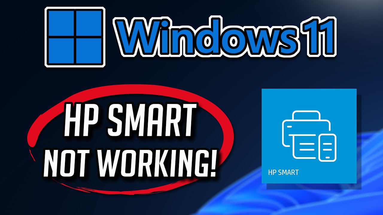 HP Smart не работает, исправление в Windows 11/10 [Руководство]