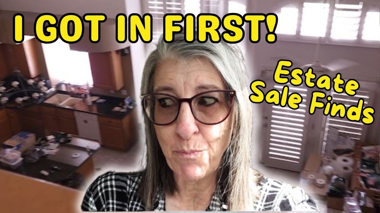 I Was Allowed Into This Estate Sale BEFORE ANYONE ELSE!