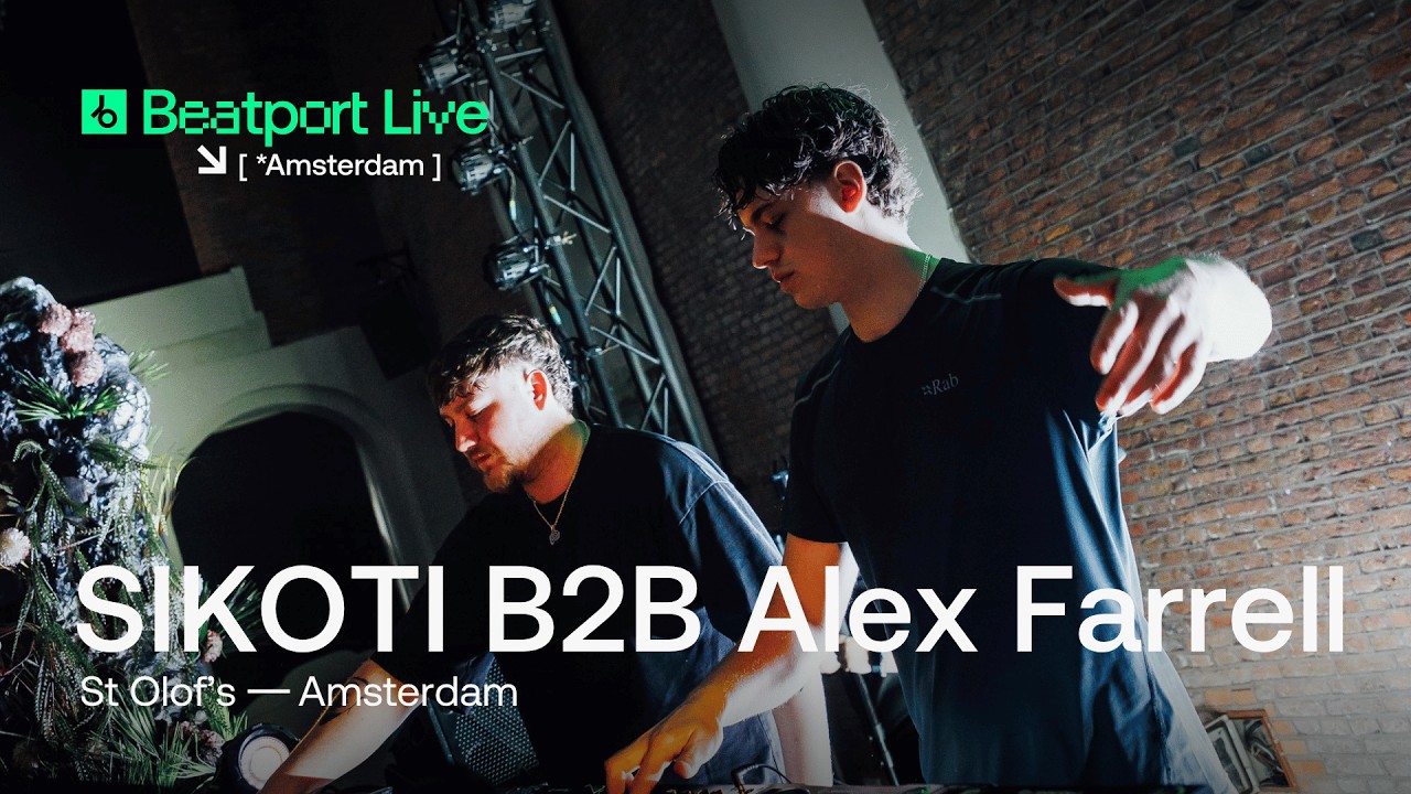 SIKOTI b2b Alex Farrell | Hard Techno Set | Sara Landry presents x @beatport Live | Amsterdam