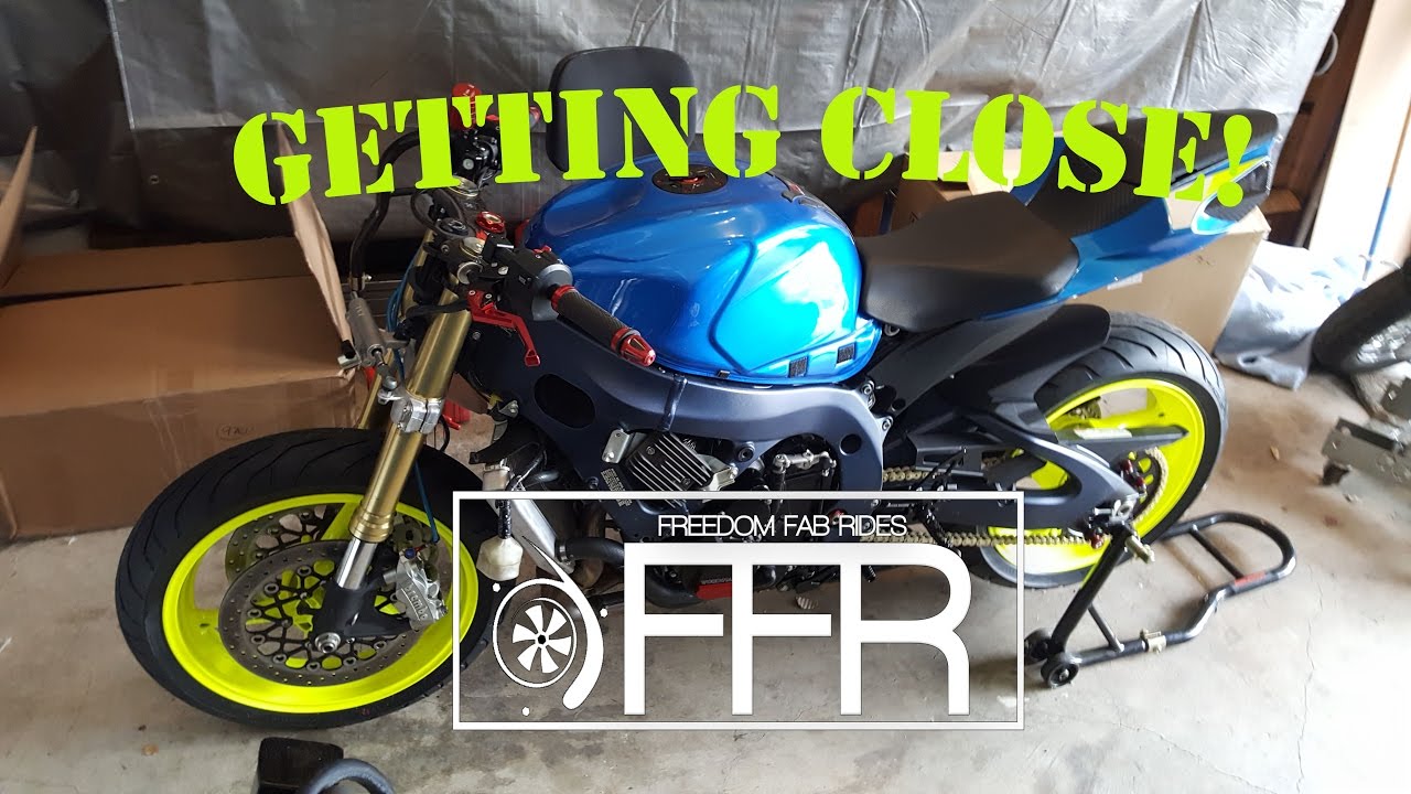 2011 GSXR 750 Revival pt 5- Wheels, Chain, Rearsets, Tail Fairings and more!