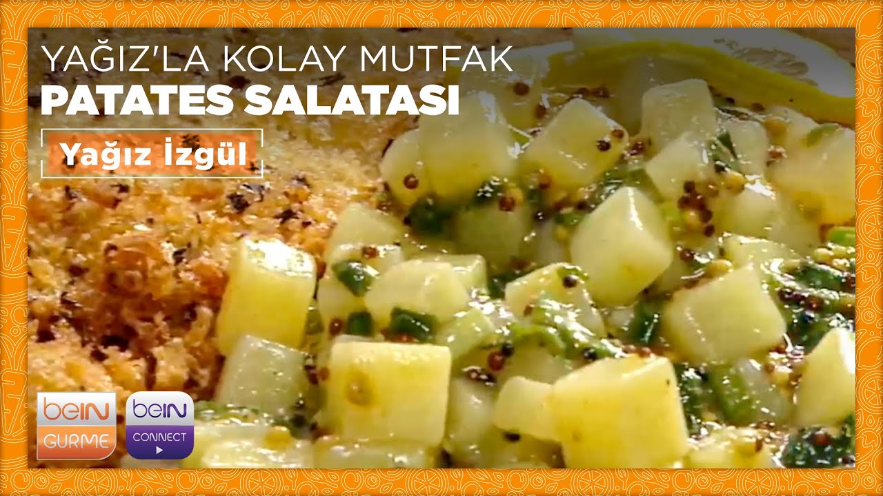 🥔 Patates Salatası | Yağız İzgül | Yağız'la Kolay Mutfak