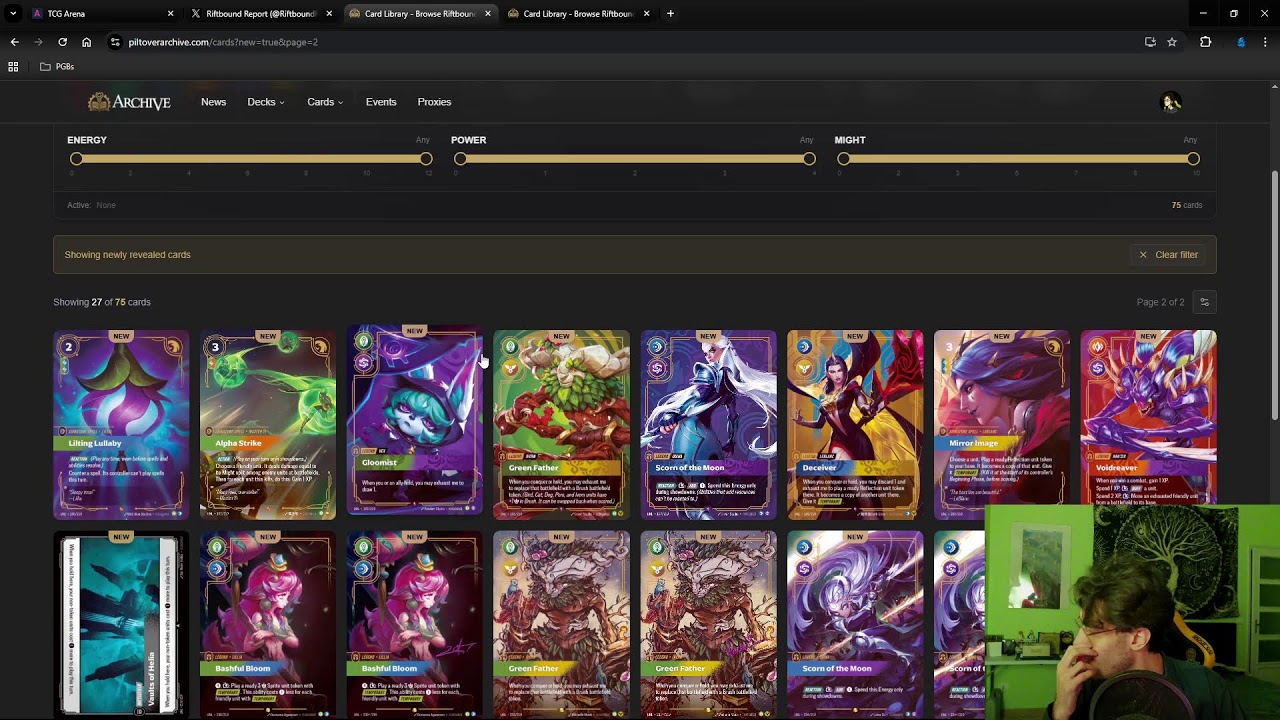 LE CARTE DEL NUOVO SEEEEET