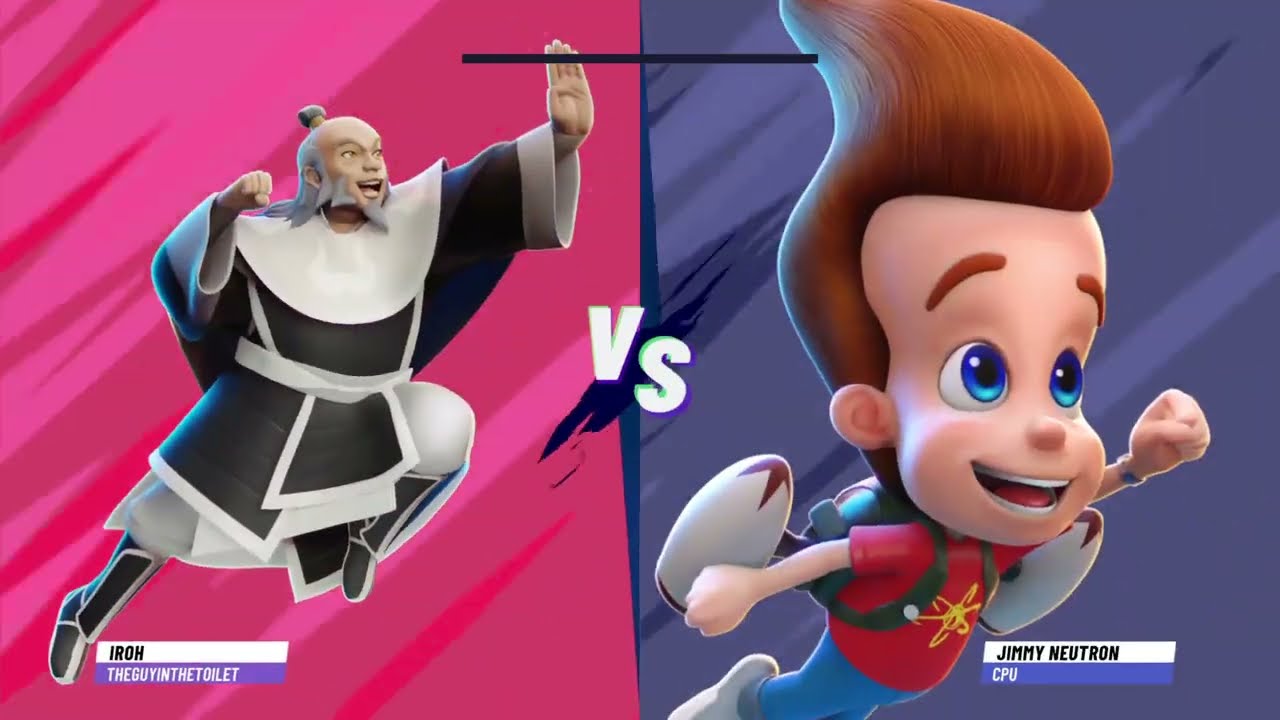 Arcade Mode: Iroh|Nickelodeon All-Star Brawl 2