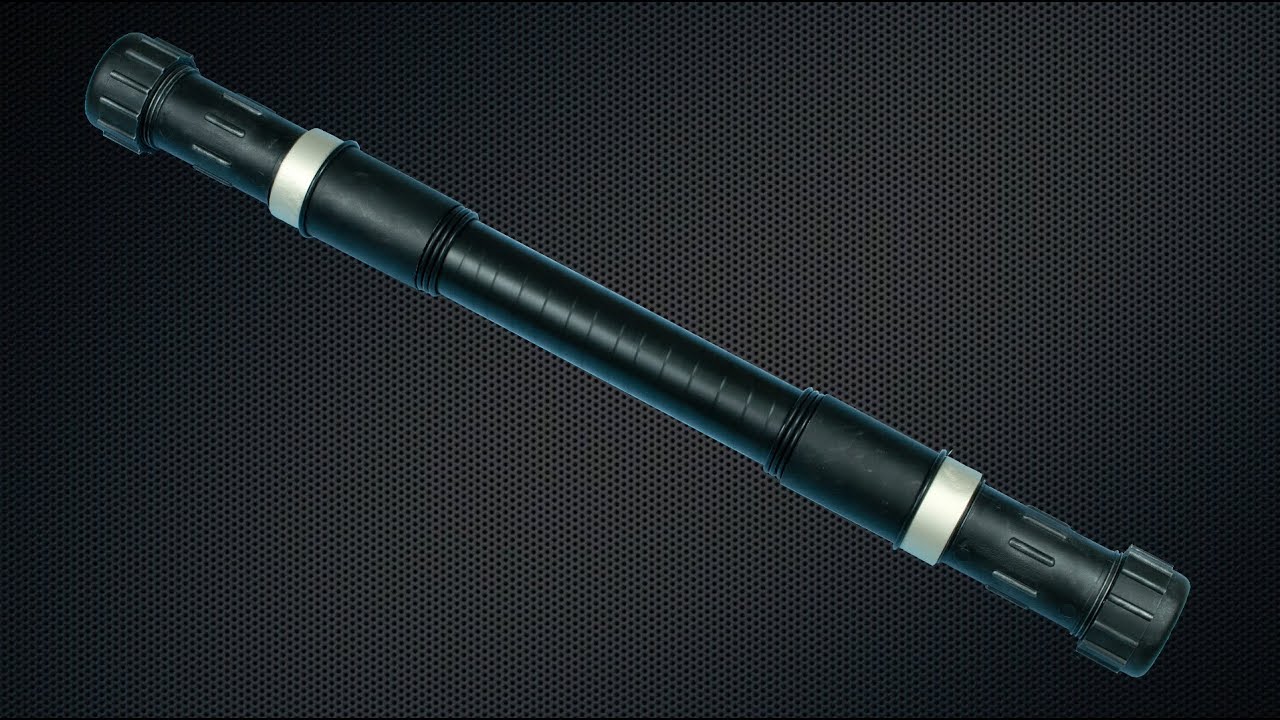 Double Bladed Lightsaber (Saberstaff) Prop Build