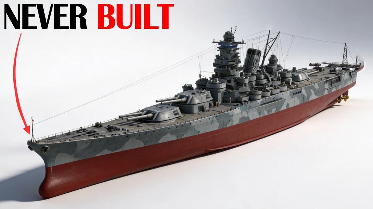 Never-Built Super Battleships We Nearly Got