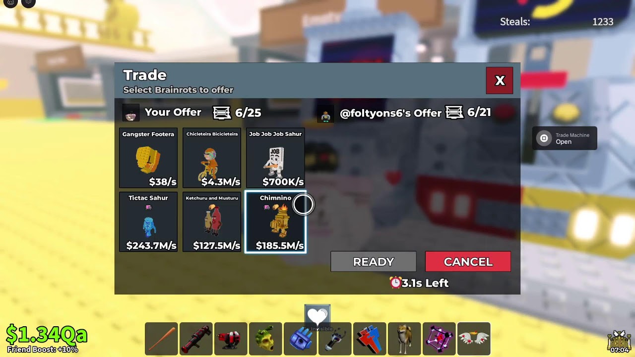 Trading in sab live