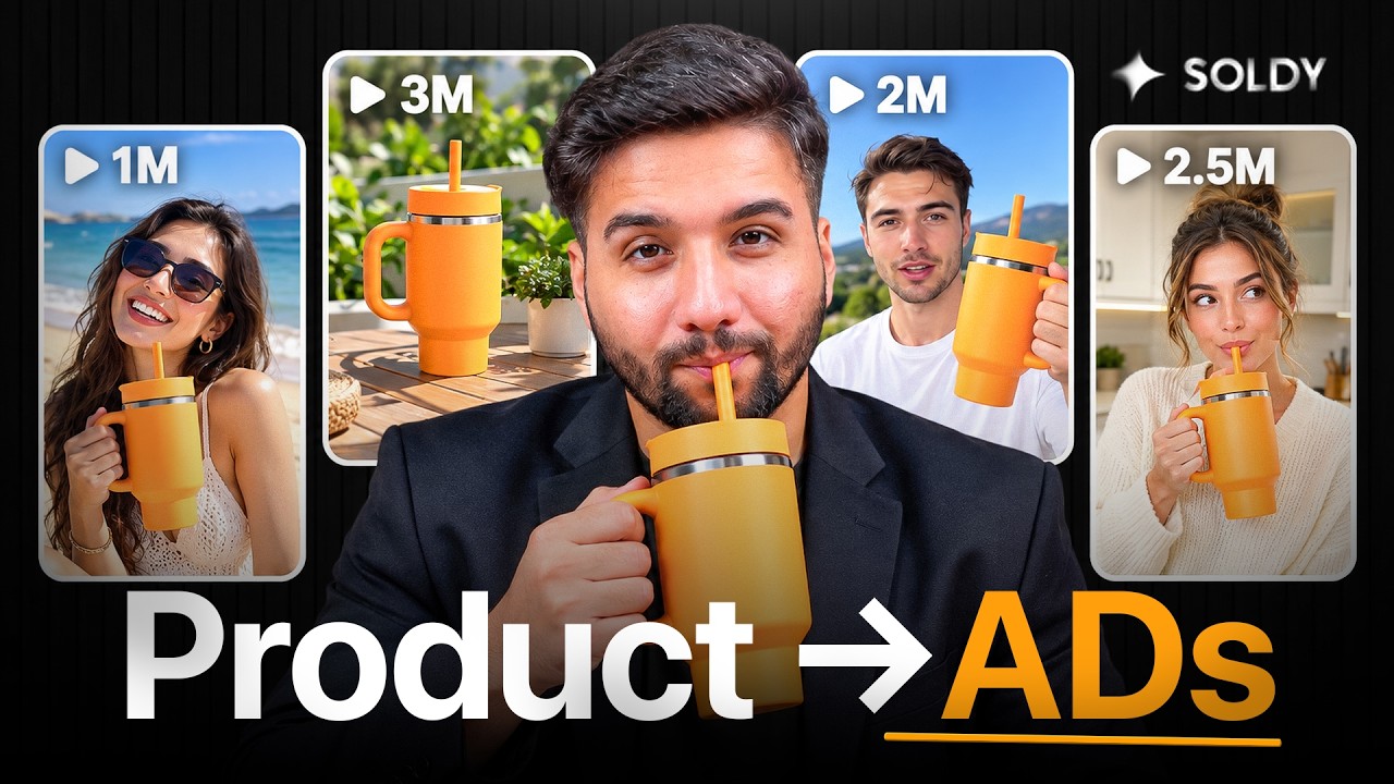 Soldy | I Turned One Product Into 5 Different AI Ads with A Few Clicks