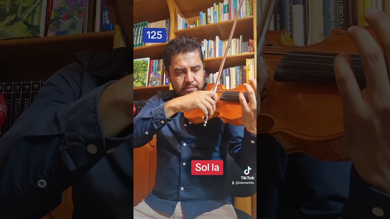 Ejercicio 125 para mejorar el control del arco en el viol&iacute;n #viol&iacute;n #control #aprendeaturitmo