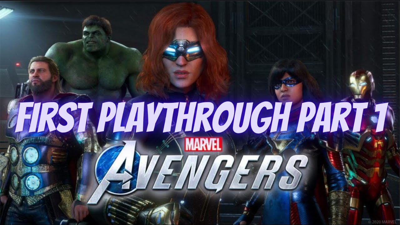 First Play Through Early Access Part 1 (PS4 Pro) | Marvel Avengers
