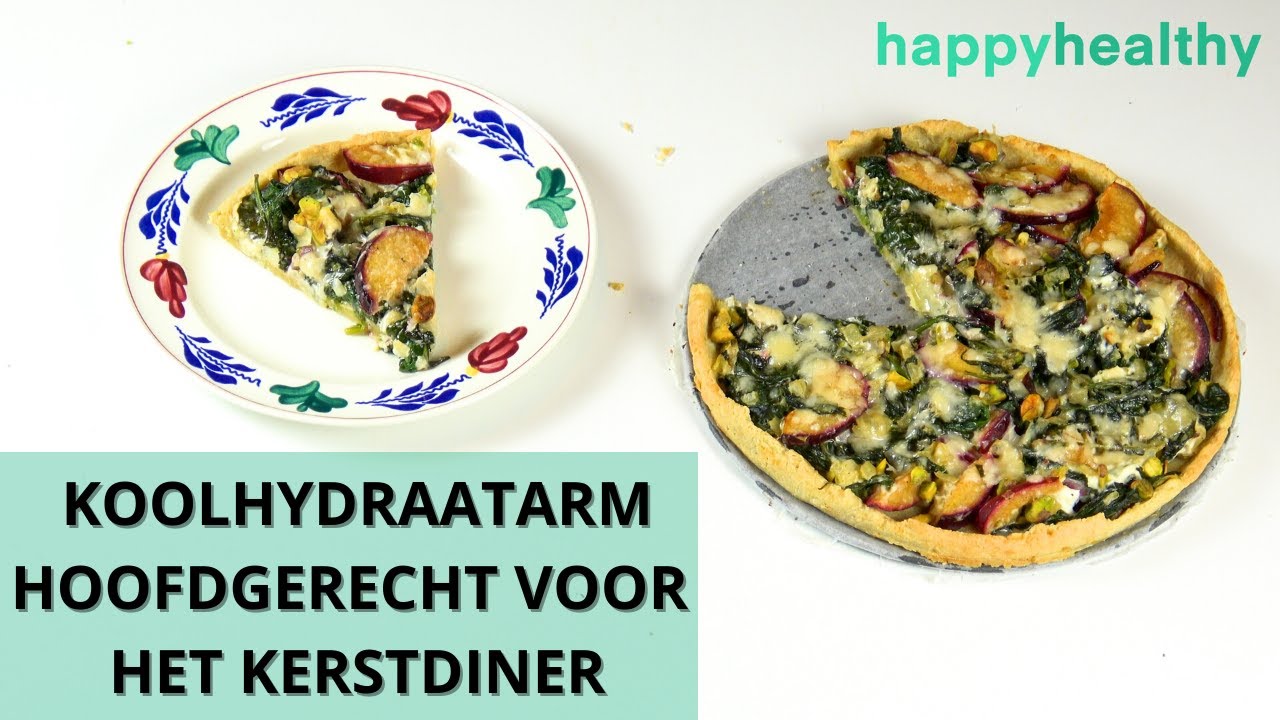 GEZOND KERSTDINER - Hoofdgerecht (koolhydraatarm & vegetarisch)