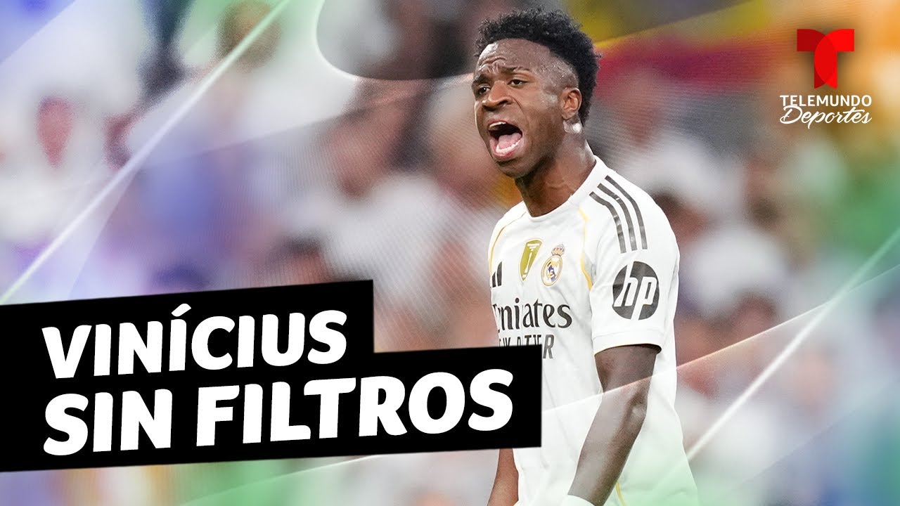 Vin&iacute;cius J&uacute;nior estalla en el Cl&aacute;sico y desata pol&eacute;mica en el Real Madrid | Telemundo Deportes