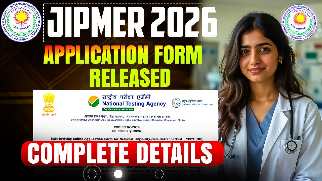 JIPMER BSc Nursing Admission 2026 | NEET Rank, Fees, Seats, Eligibility & Complete Process