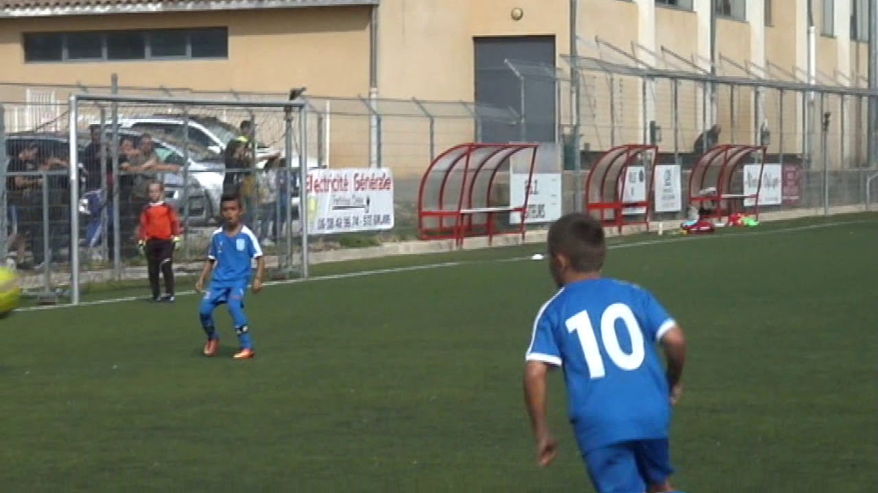 plateau football u10 st zacharie avec l'osm u9