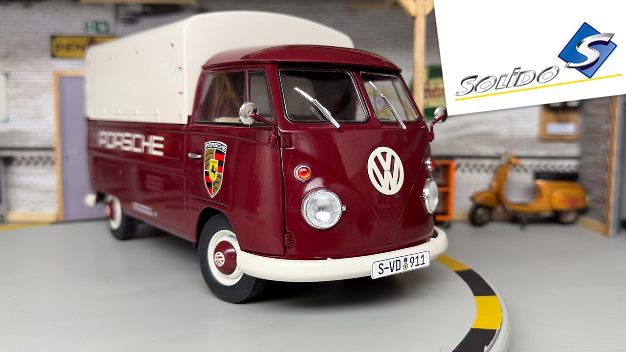 VOLKSWAGEN T1 PORSCHE #Solido 1/18 (S1806707) #164
