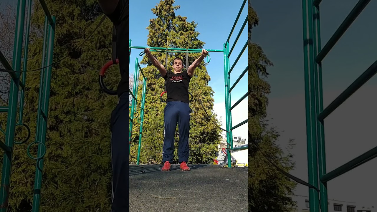 Kako uraditi Ring muscle up/Ruski zgib na gimnasticarskim karikama? #ringmuscleup#rings#ruskizgib