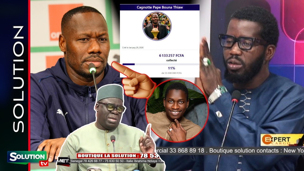 CAGNOTTE LE MESSAGE DE PAPE THIAW AUX SÉNÉGALAIS...SA NDIOGOU RÉAGIT PAPE THIAW ASKAN WI ANDE NAGNOU