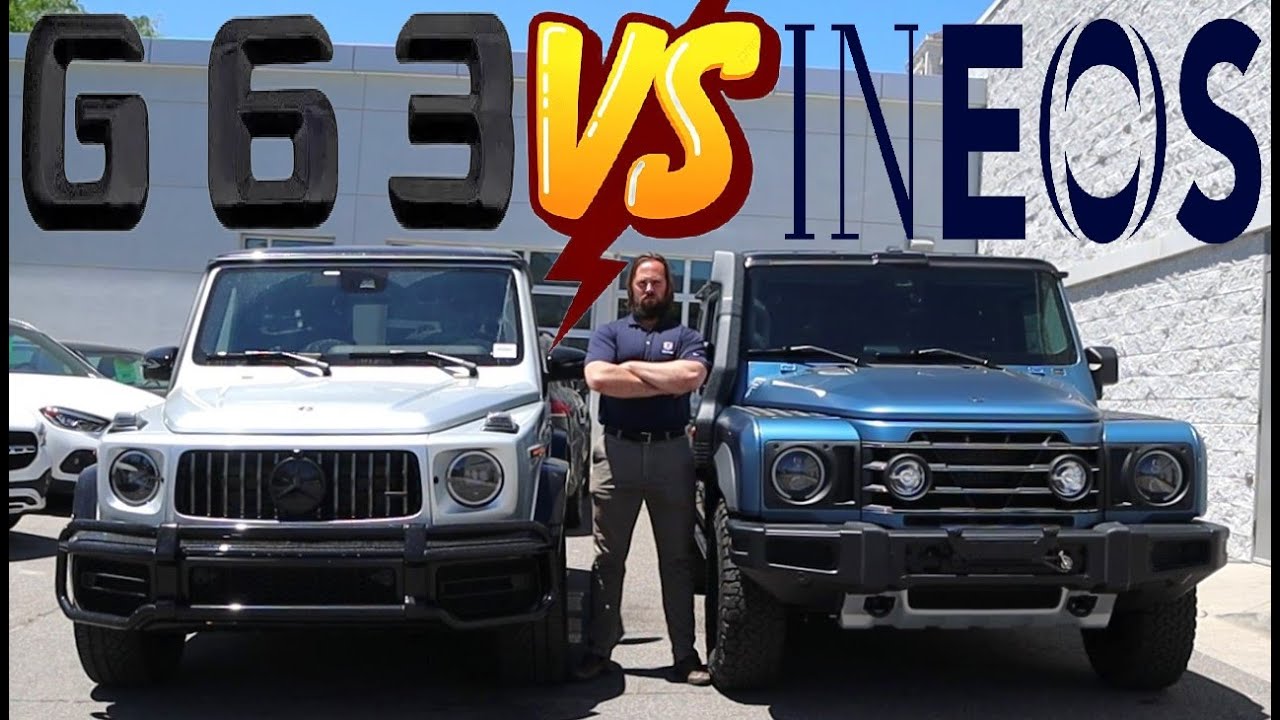 Новый Mercedes G63 G Wagon против Ineos Grenadier: они одинаковы.