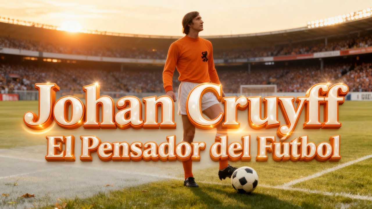 Johan Cruyff: El genio que reinventó el fútbol y dejó una filosofía eterna