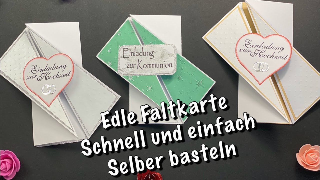 DIY-Jojo#22 Einladungskarten schnell & einfach selber basteln (Anleitung)