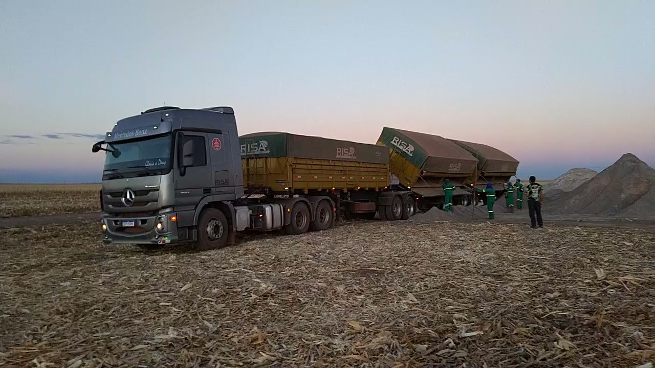 Como descarregar o tri-trem?