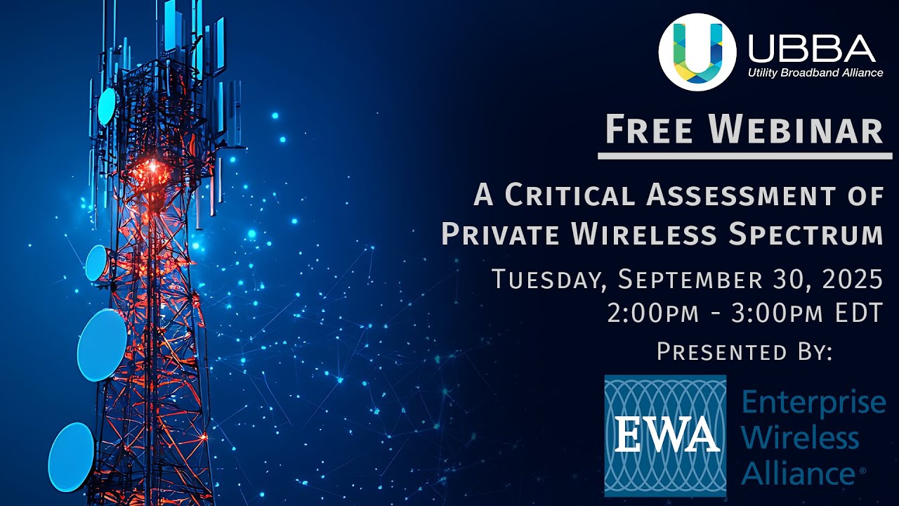Webinar: A Critical Assessment of Private Wireless Spectrum