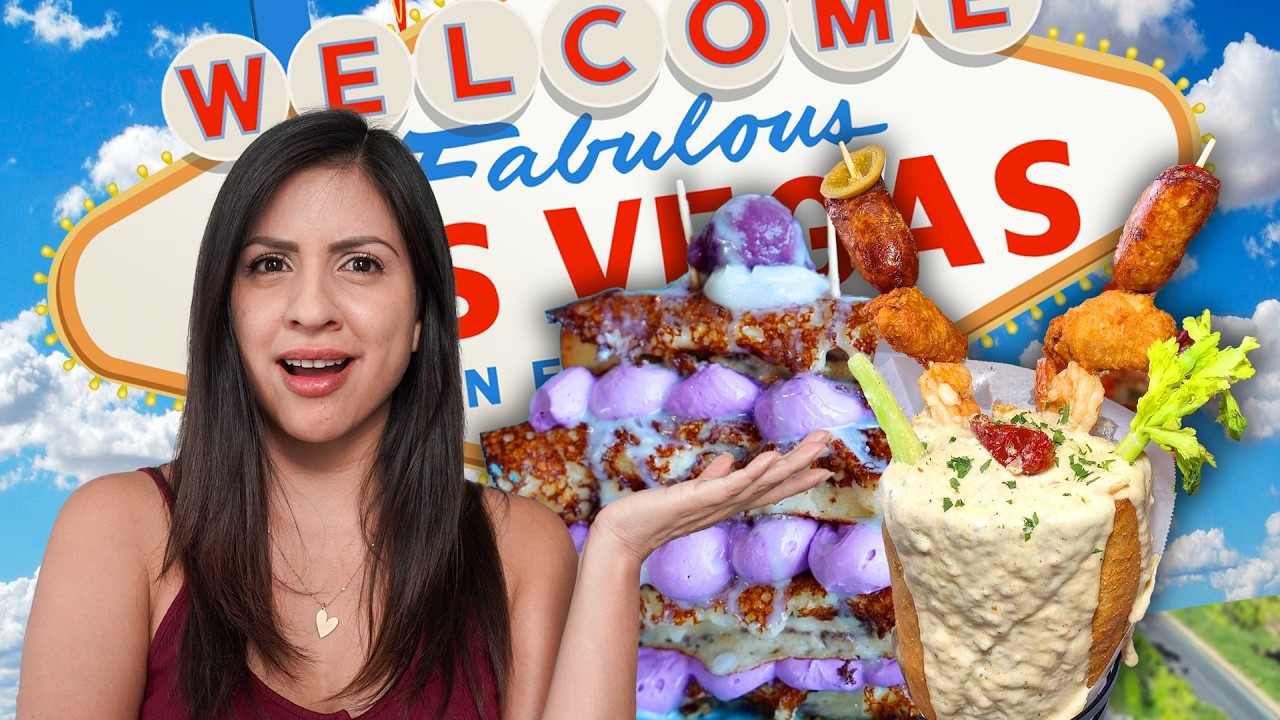 I Tested the MOST VIRAL Foods in LAS VEGAS