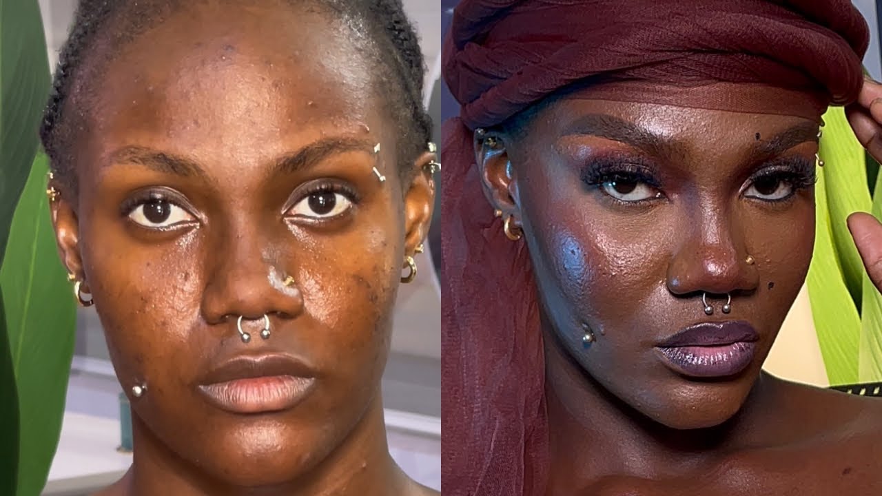 LEARN BASIC  MAKEUP / EYE SHADOW  TUTORIAL … #makeuptutorial #brows #eyeshadow #blackgirlmakeup #lip