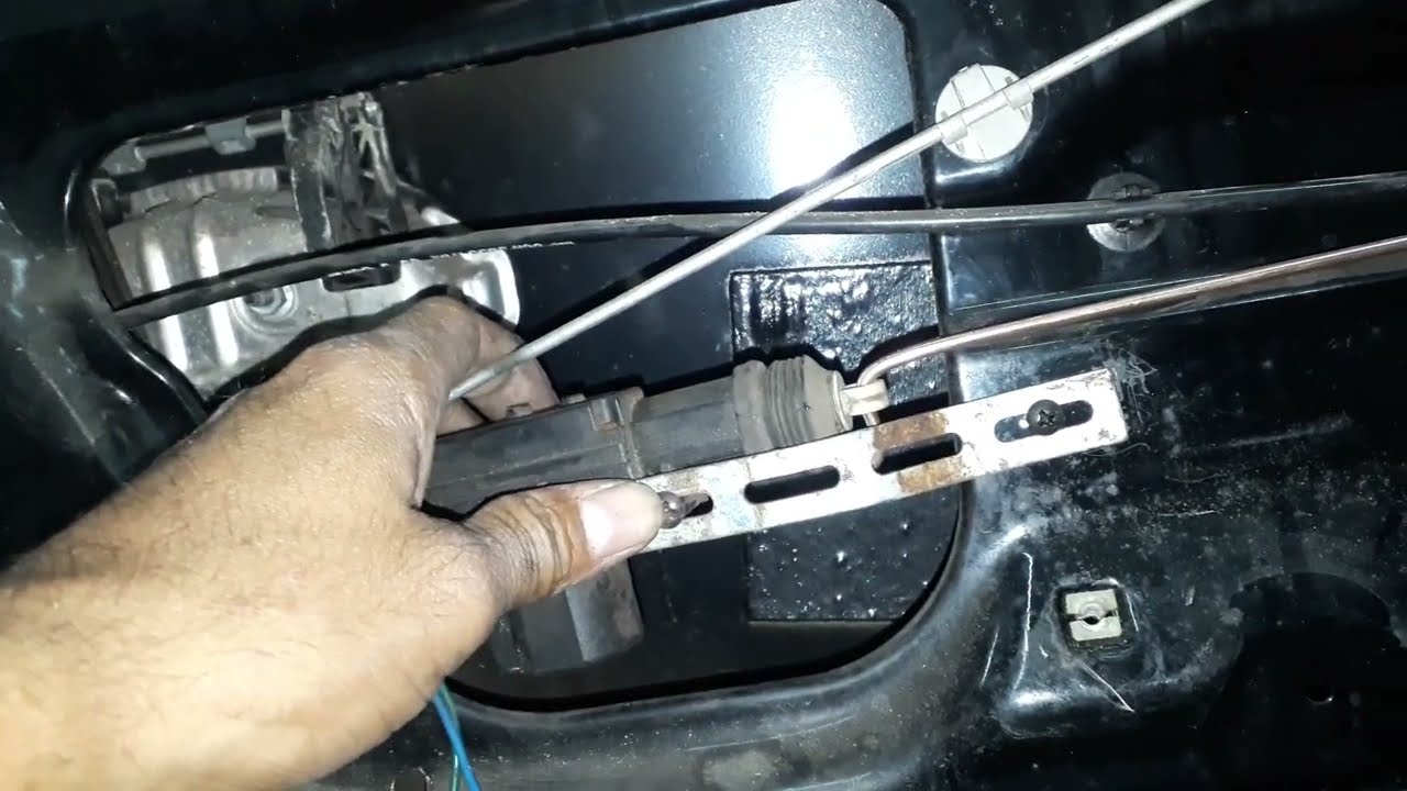 como instalar trava eletrica na  porta traseira no corsa frete montana