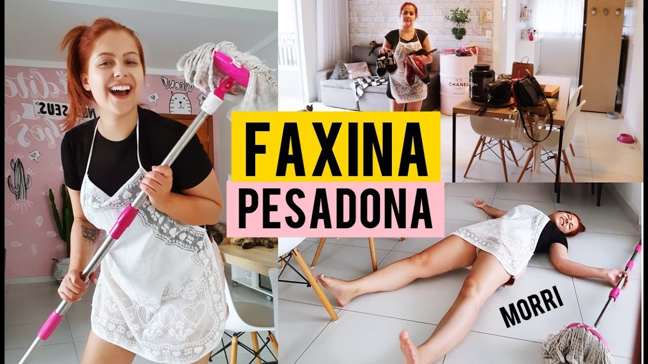 FAXINA PESADA - A CASA TAVA IMUNDA SOCORRO - Gabriela Capone